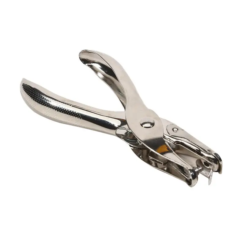 3/6mm Handhold Single Hole Punch Metal Puncher Tool For Scrapbooking Earring Necklace Cards School Stationery Office Supplies