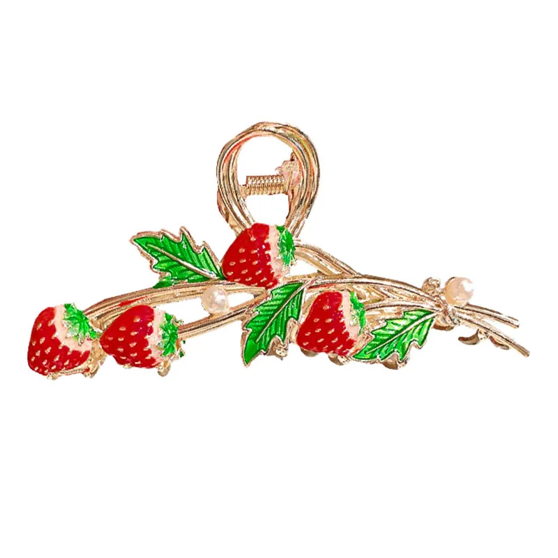 New Sweet Flower Durian Hair Claw Clip Ponytail Grab Hair Clips Shark Clip Woman Hairpins For Girl Hair Accessories Headdress