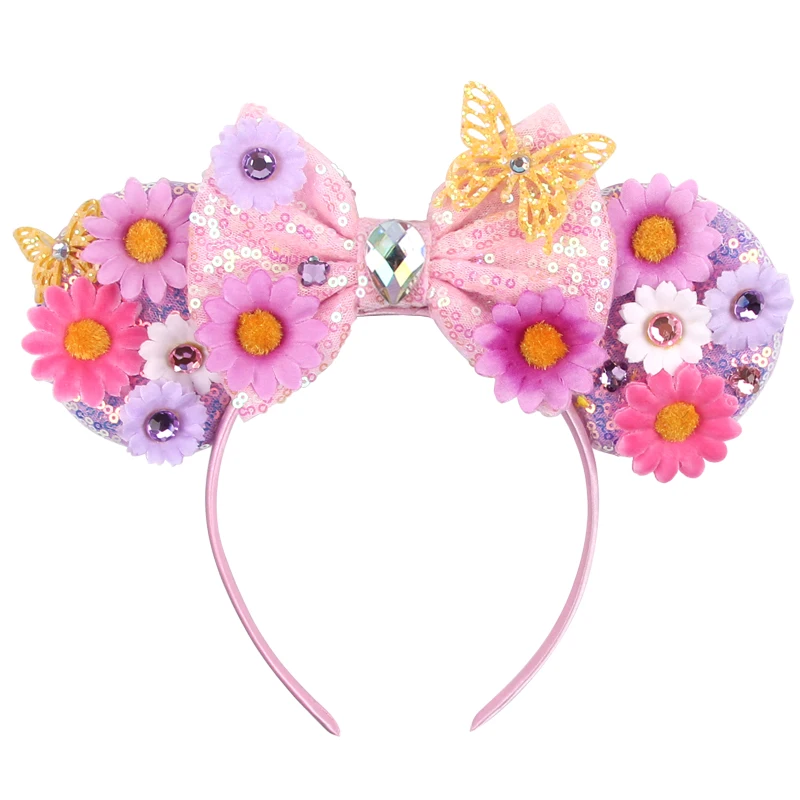 NEW Sullivan Disney Ears Headband Monster Inc Minnie Mouse Hairband Women Cartoon Character Cosplay Hair Accessories Kids Party