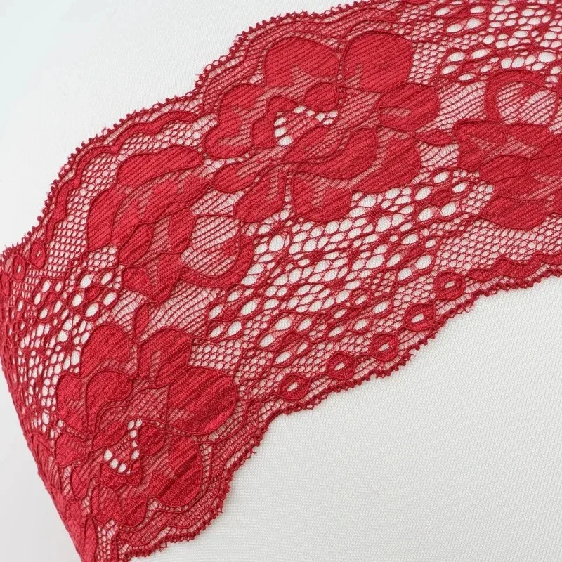Sweet Wide Lace Hair Band Girls Hollow Lace Elastic Headwrap Hair Accessories Women Fashion Hollow Wide Headwear Hair Hoop