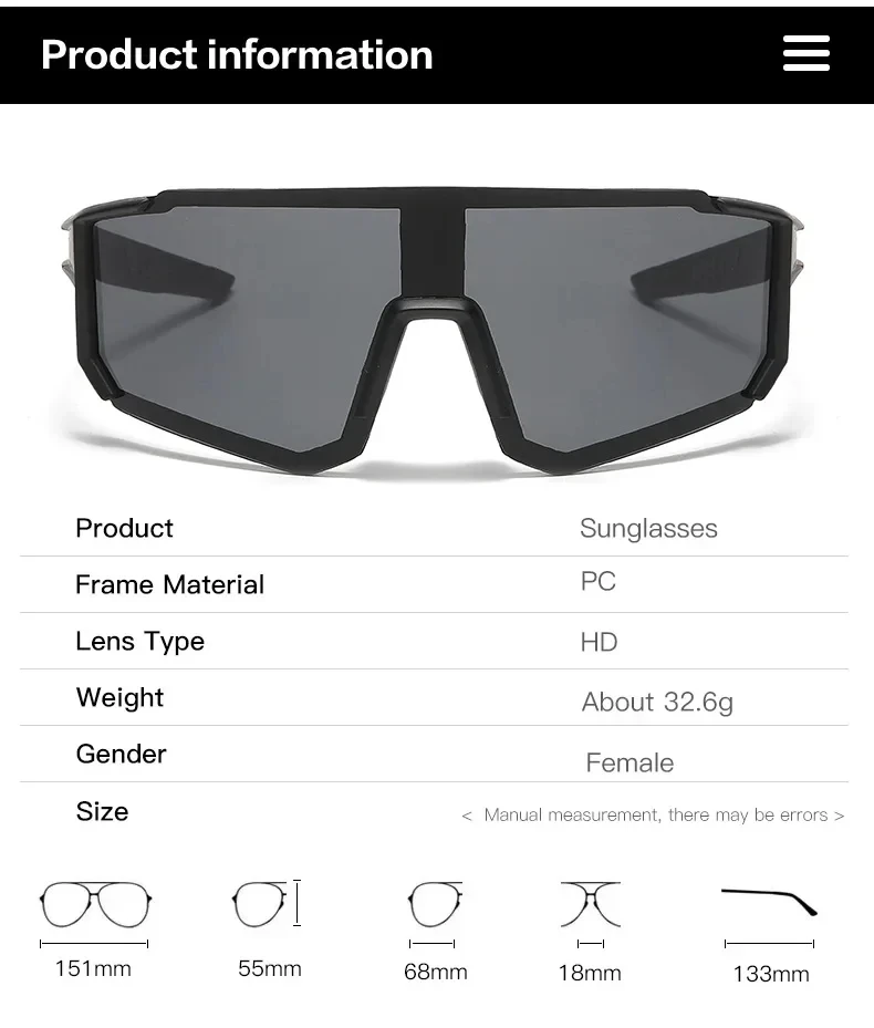 2025 Outdoor Sport Goggle Sunglasses Women For Men Luxury Brand Designer Vintage Sun Glasses Popular Punk Skiing Windproof Shade