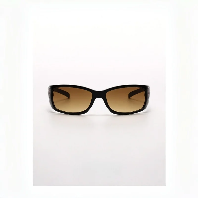 New Printed Diamond Studded Retro Cat Eye Women's Sunglasses Personalized And Trendy Outdoor Sun Protection Sunglasses