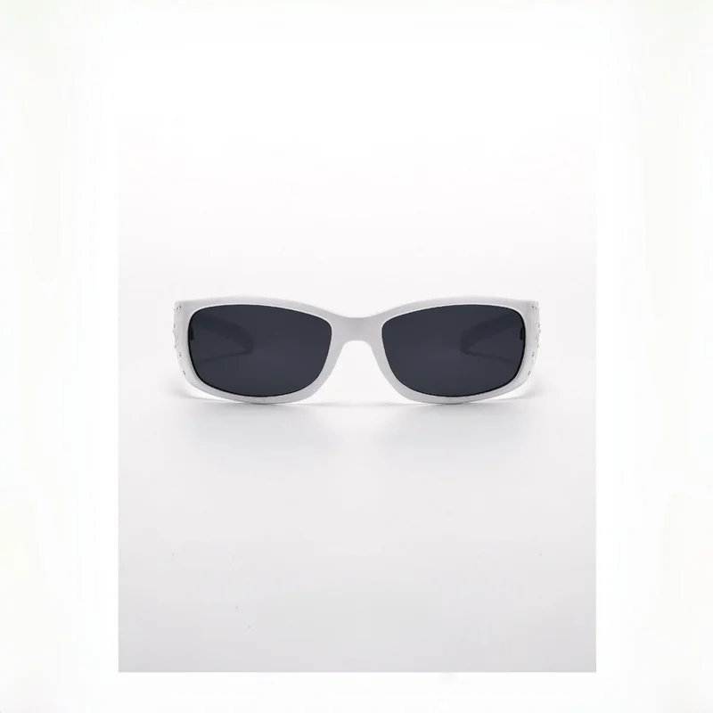 New Printed Diamond Studded Retro Cat Eye Women's Sunglasses Personalized And Trendy Outdoor Sun Protection Sunglasses