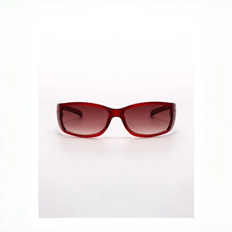 New Printed Diamond Studded Retro Cat Eye Women's Sunglasses Personalized And Trendy Outdoor Sun Protection Sunglasses