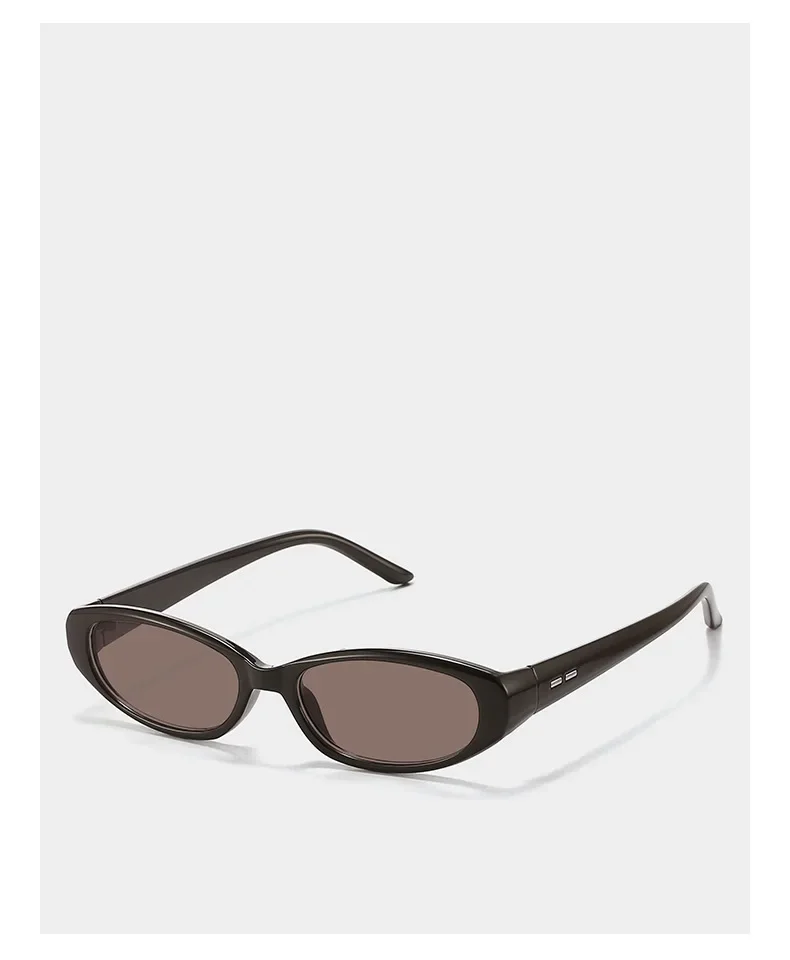 Brand Design Star Small Oval Sunglasses for Women Men Y2k Narrow Rectangle Sun Glasses Vintage Hip Hop Outdoor Sports Shades