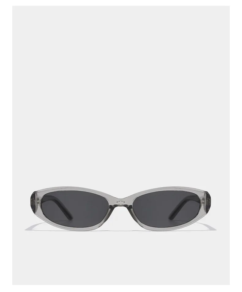 Brand Design Star Small Oval Sunglasses for Women Men Y2k Narrow Rectangle Sun Glasses Vintage Hip Hop Outdoor Sports Shades