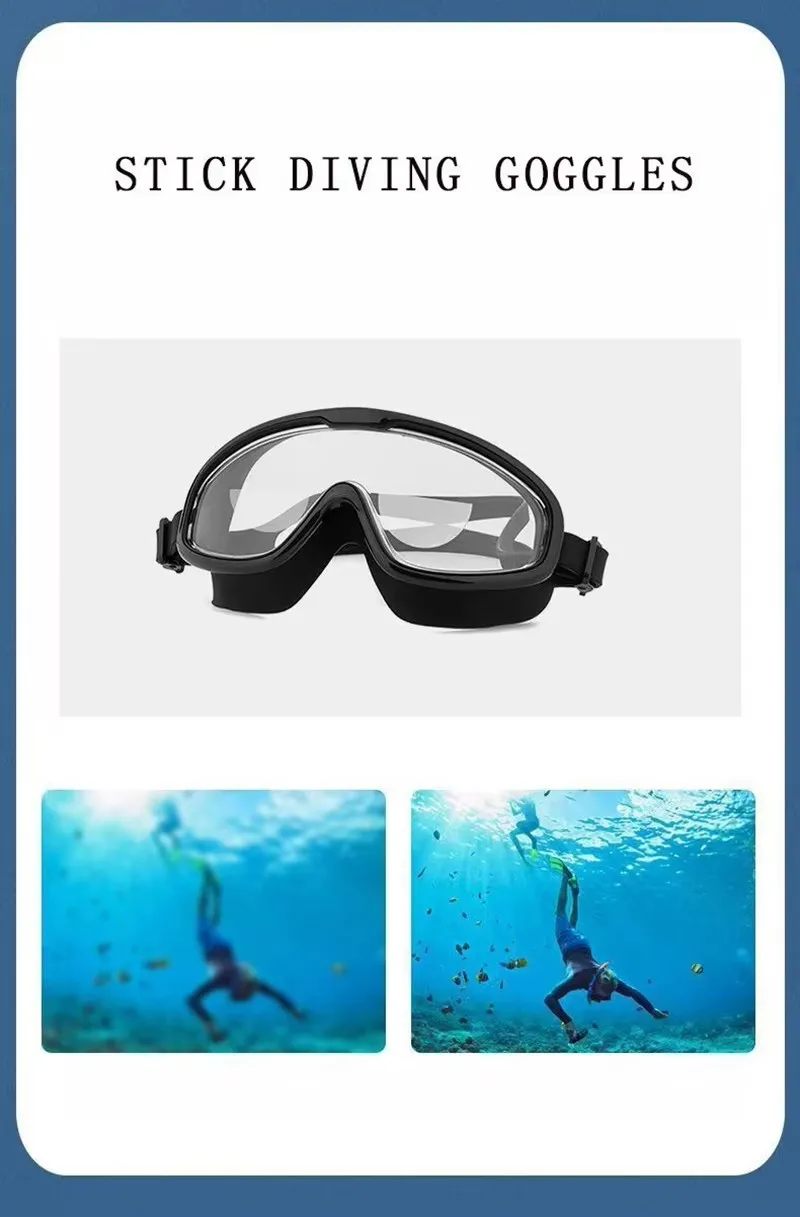 2026 Silicone Stick-on Myopic Lenses Portable Nearsighted Patch Adhesive Sunglasses Swimming Glasses Sports Protective Glasses