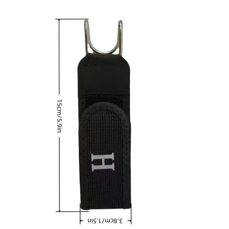 Adjustable Elastic Waistband Buckle with Magic Tape & Metal Hooks