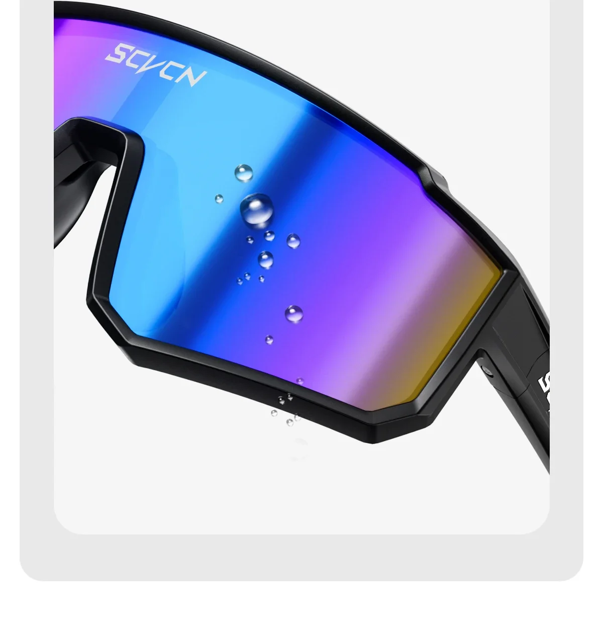SCVCN Kids Fashion Sunglasses Photochromic UV400 Baseball Glasses Cycling Glasses for Boys Girls Camping Hiking Eyewear 2026