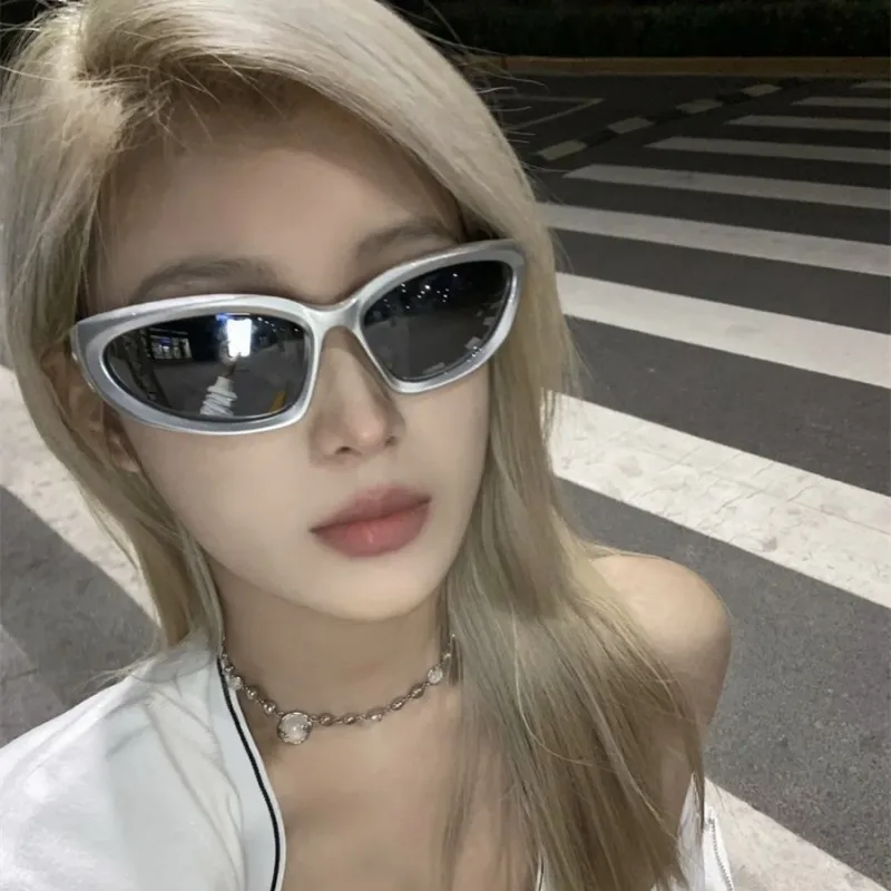 Y2k New Punk Sports Sunglasses For Men Women Luxury Brand Designer Sun Glasses Men's Fashion Vintage Shades  Goggle Eyewear