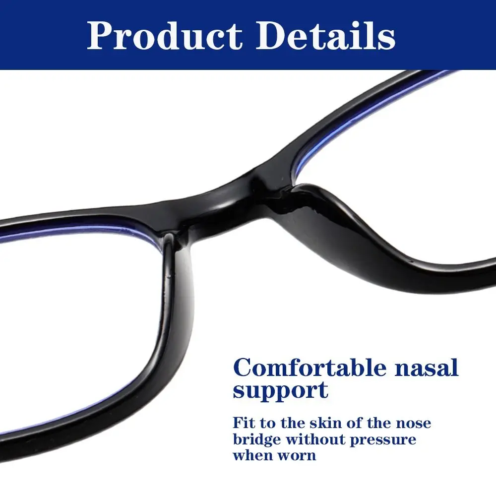 FG New 3 in 1 Progressive Multifocal Reading Glasses Women Anti-blue Eyeglasses Easy To Look Far and Near +1.0 To +4.0