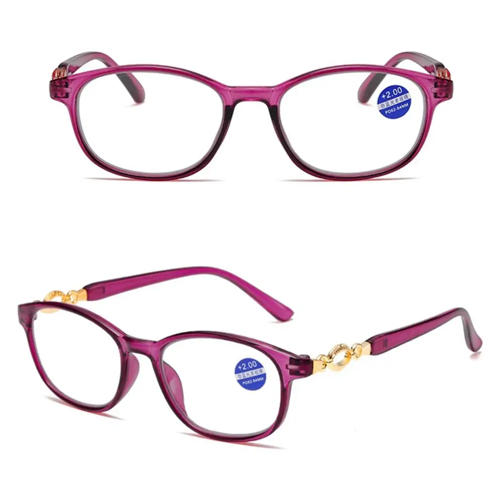 FG New 3 in 1 Progressive Multifocal Reading Glasses Women Anti-blue Eyeglasses Easy To Look Far and Near +1.0 To +4.0