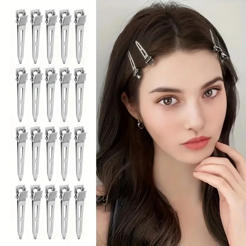 2-20Pcs 4.5cm No Bend Hair Root Fluffy Clips Metal Professional Salon Styling Hair Clips Hairpins Clamps DIY Hair Accessories