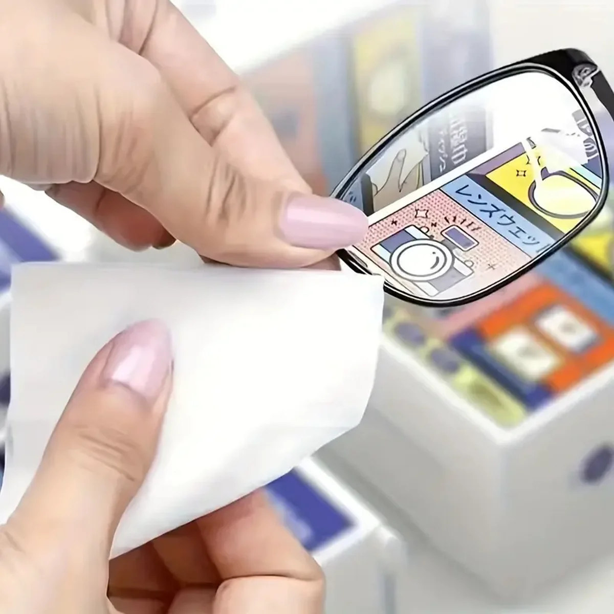 100/200pcs Disposable Lenses And Lens Cleaning Wipes, Metal Jewelry Wipes, Anti-fog Wipes For Glasses, Mobile Phone Screens