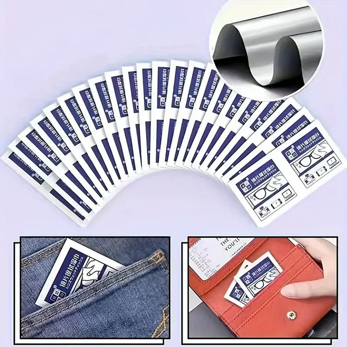 100/200pcs Disposable Lenses And Lens Cleaning Wipes, Metal Jewelry Wipes, Anti-fog Wipes For Glasses, Mobile Phone Screens