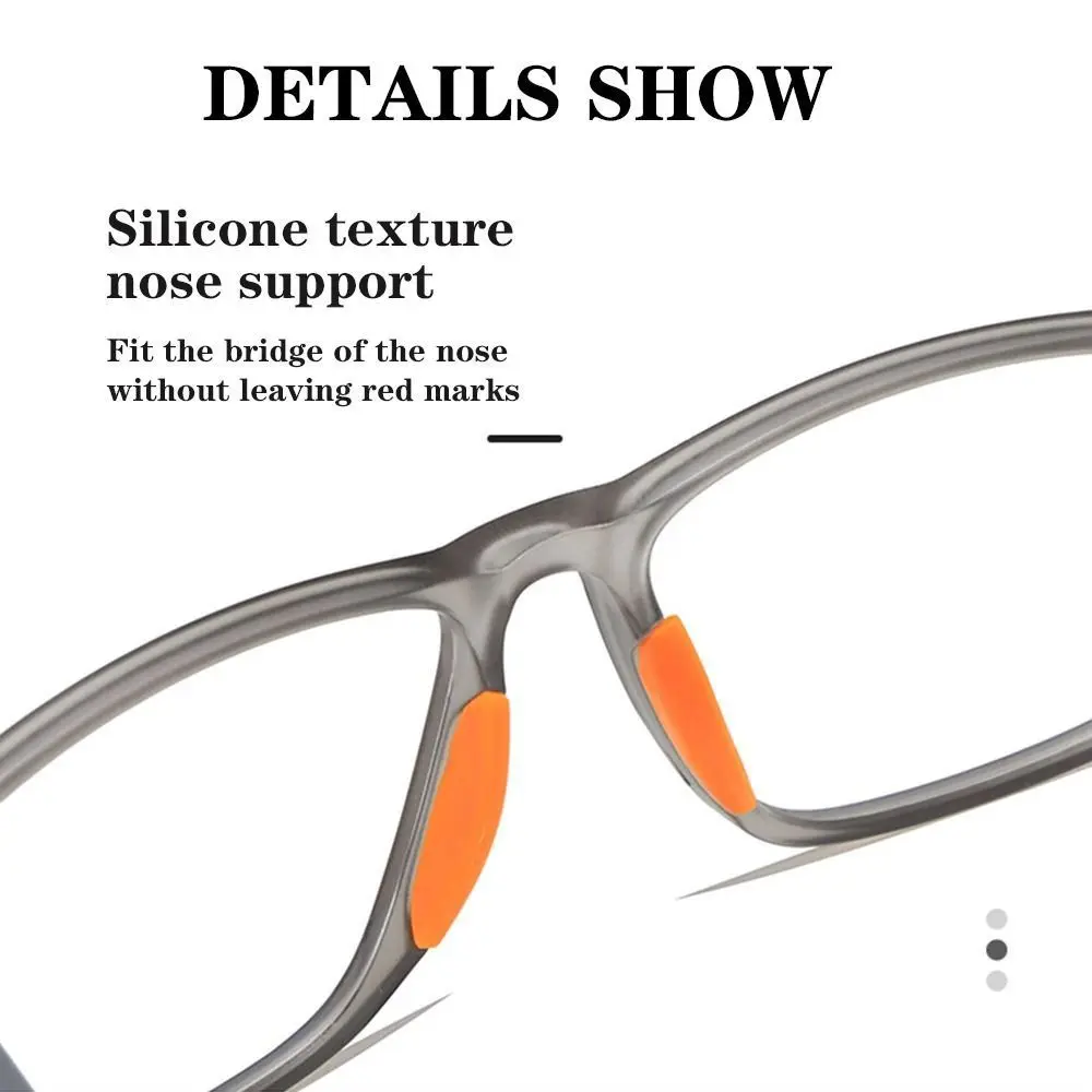 Soft Multifocal Progressive Reading Glasses TR90 Anti Blue Light Near Far Eyewear Men Women's Large Frame Farsight Eyeglasses 