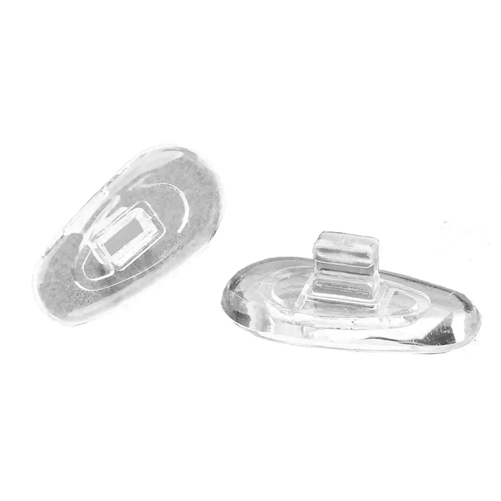 10pcs(5Pairs)Premium Silicone Nose Pads for Glasses – Soft Air Cushion, Screw-On Design, Comfort & Grip Enhancer