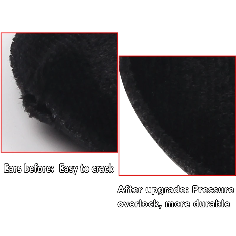 Fashion Mouse Ears Cartoon Hair Scrunchies Velvet Hairbands For Girls Sequins Bows Headband Women Kids Party DIY Decoration