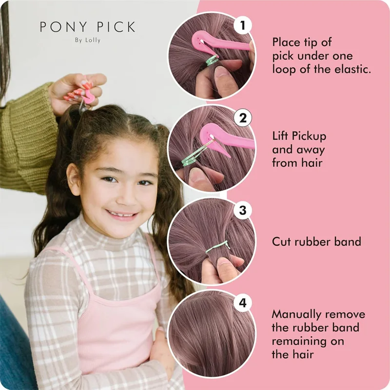 2 in1 Hair Loop Braiding Tool Set French Dutch Braid Maker 1 Elastic Band Remover Cutter DIY Hair Styling Tools Kit for Women