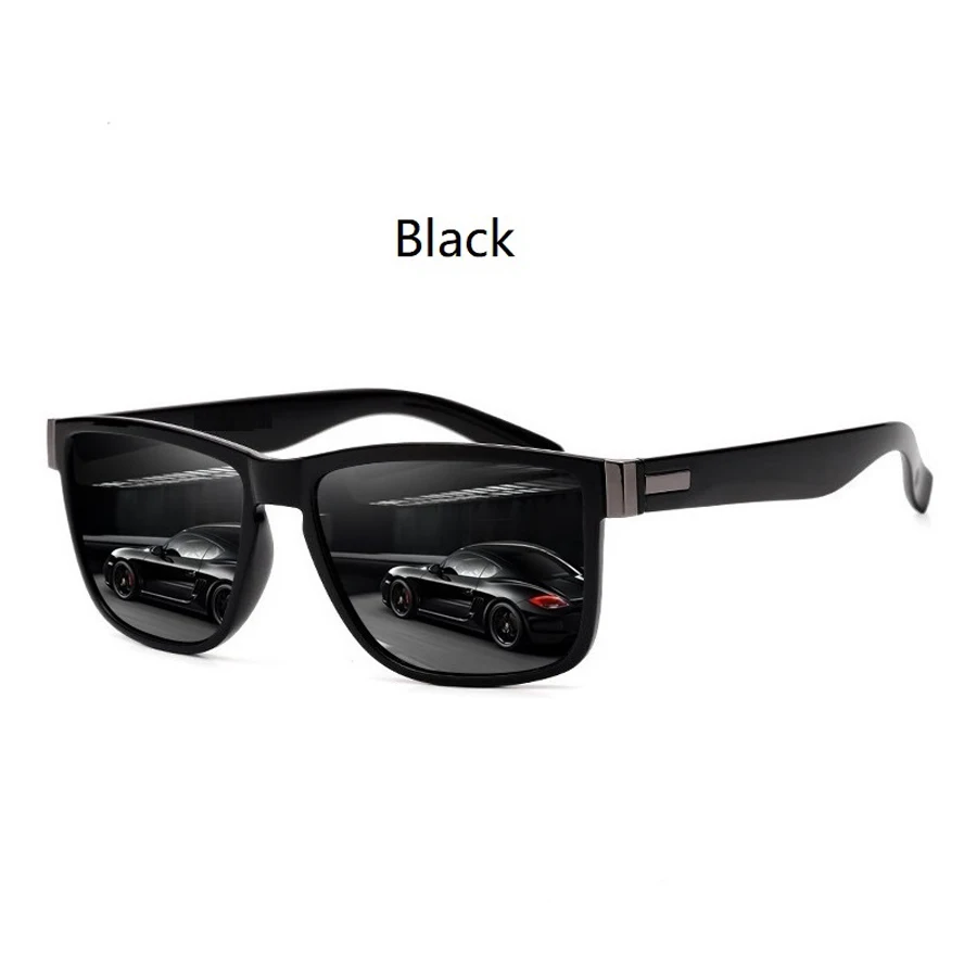 Fashion Classic Square Sunglasses Men Women Driving Fishing Colorful Trendy Lightweight Outdoor Goggles