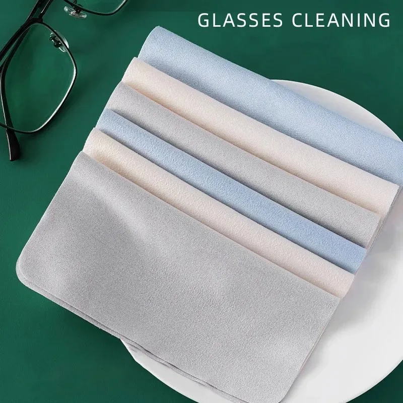MJYIWANG 10pcs Professional Glasses Screen Lens Cleaning Cloth-Superfine Microfiber Cloth Will Not Scratch The Lens