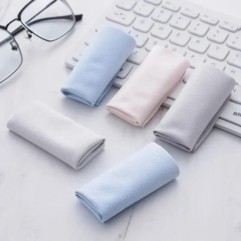 MJYIWANG 10pcs Professional Glasses Screen Lens Cleaning Cloth-Superfine Microfiber Cloth Will Not Scratch The Lens
