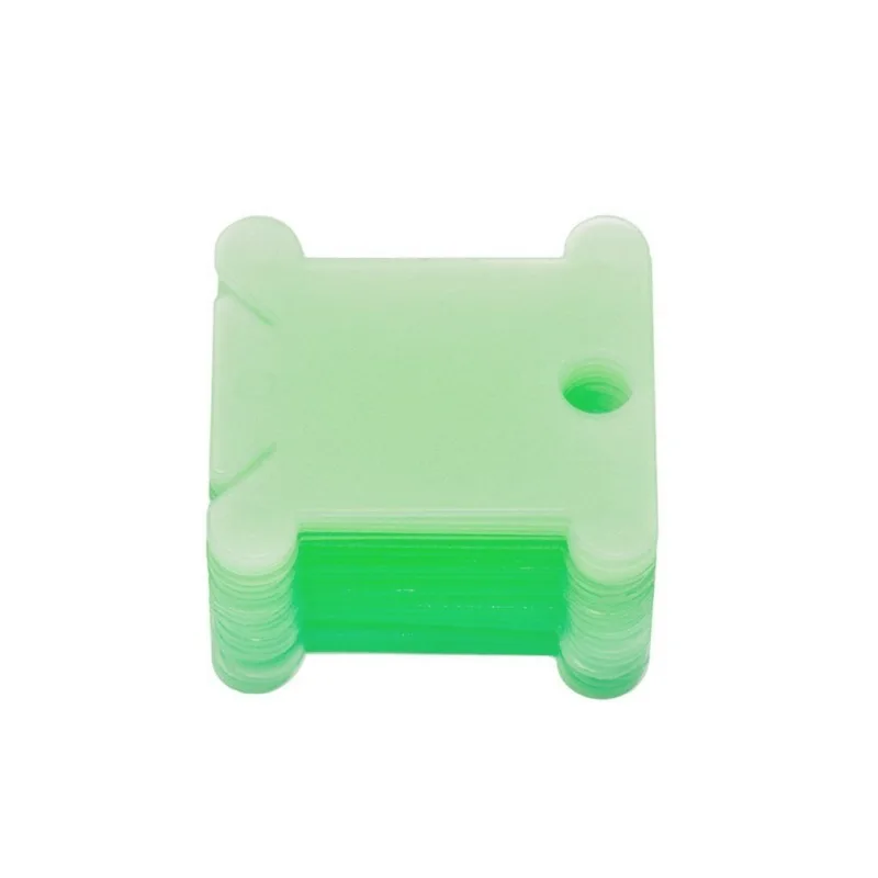 50PCS/Set Plastic Bobbins Floss Set Spool Thread Card Embroidery Floss DIY Stitch Organizer Holder Sewing Tools
