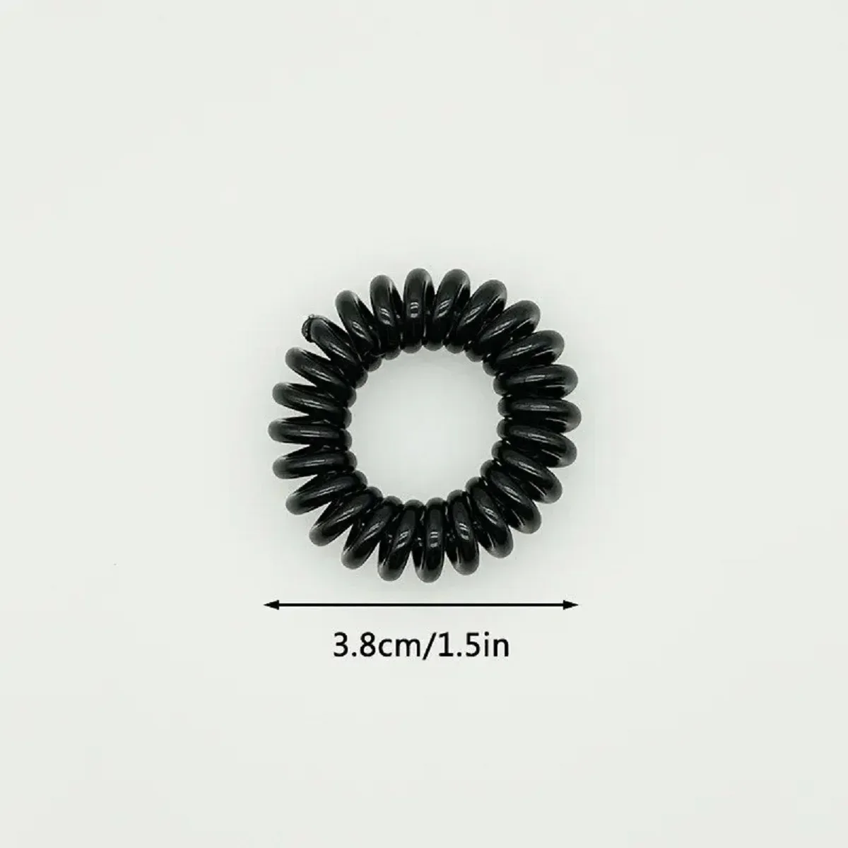 18pcs Telephone Wire Hair Bands Small Korean Large Autumn And Winter Thickened Without Trace Female Children Durable Tie Hair