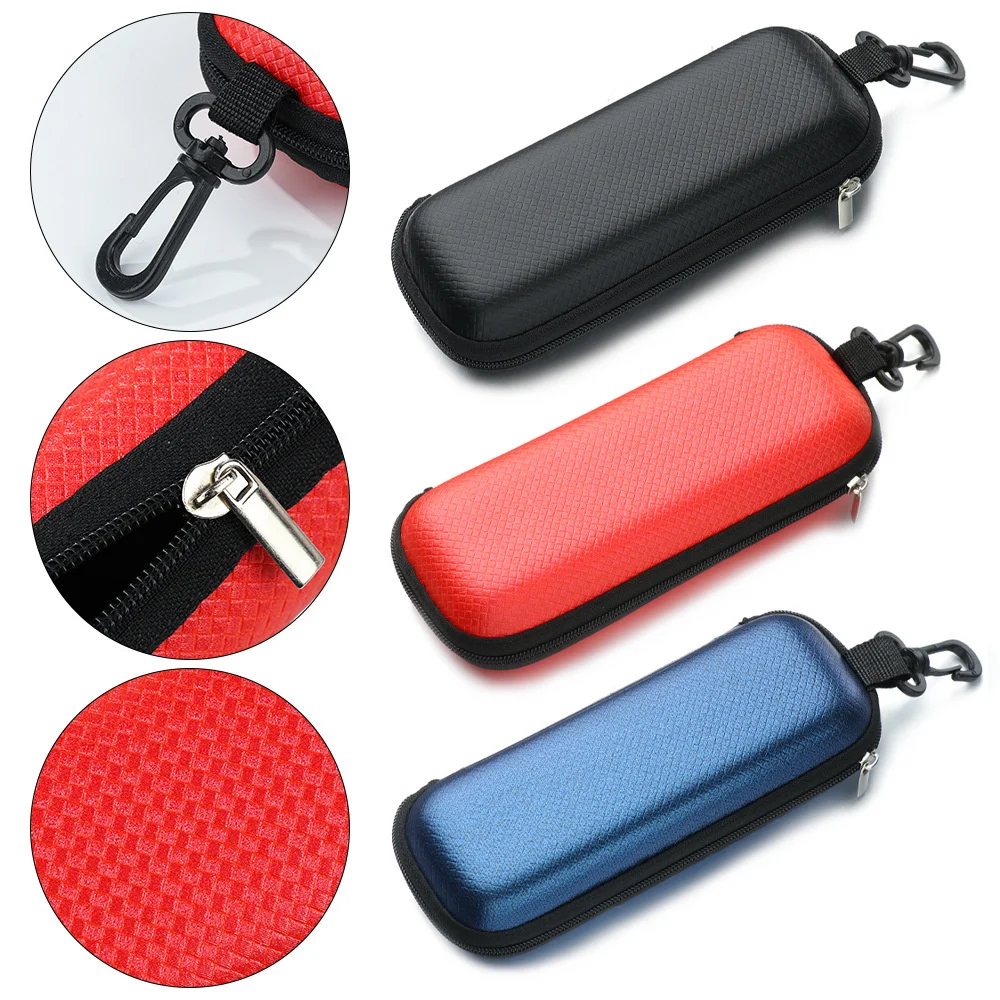 KLASSNUM Portable Glasses Cases EVA Eyewear Hard Case for Women Men Reding Glasses Box With Lanyard Zipper Cases Protector 2026