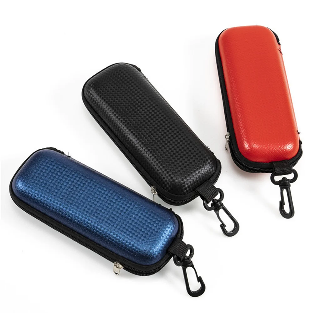 KLASSNUM Portable Glasses Cases EVA Eyewear Hard Case for Women Men Reding Glasses Box With Lanyard Zipper Cases Protector 2026