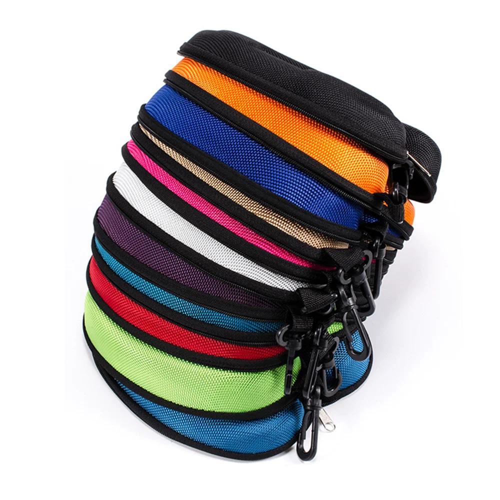 Glasses Box Sunglasses Case Spectacle Case Eyeglass Box Hard Case with Lanyard Zipper with Hook Eyewear Bag Accessories
