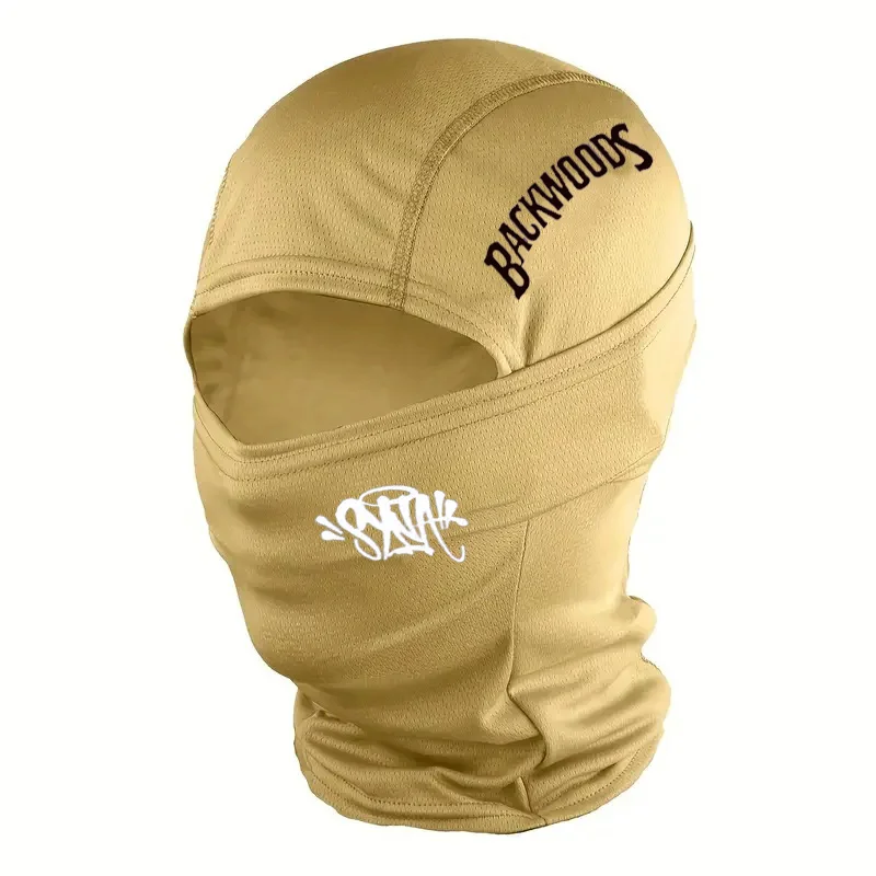 1/2/5PC Multi Color Backhill Graffiti Logo Balaclava Hat - Ultra Warm and Windproof Winter Head, Street Fashion Daily