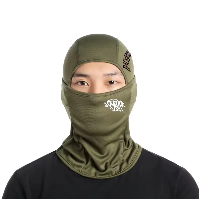 1/2/5PC Multi Color Backhill Graffiti Logo Balaclava Hat - Ultra Warm and Windproof Winter Head, Street Fashion Daily
