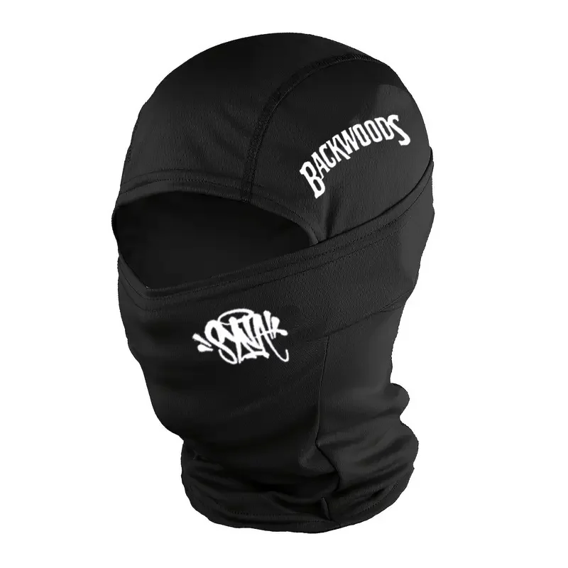1/2/5PC Multi Color Backhill Graffiti Logo Balaclava Hat - Ultra Warm and Windproof Winter Head, Street Fashion Daily