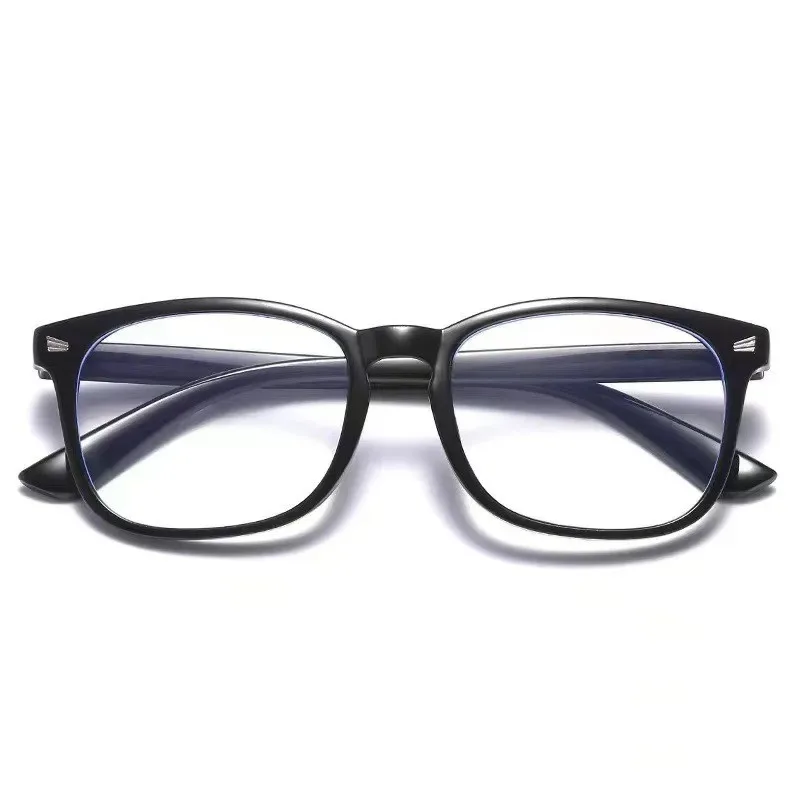 Classic Square Men's and Women's Fashionable Anti Blue Light Glasses Suitable for Daily Wear