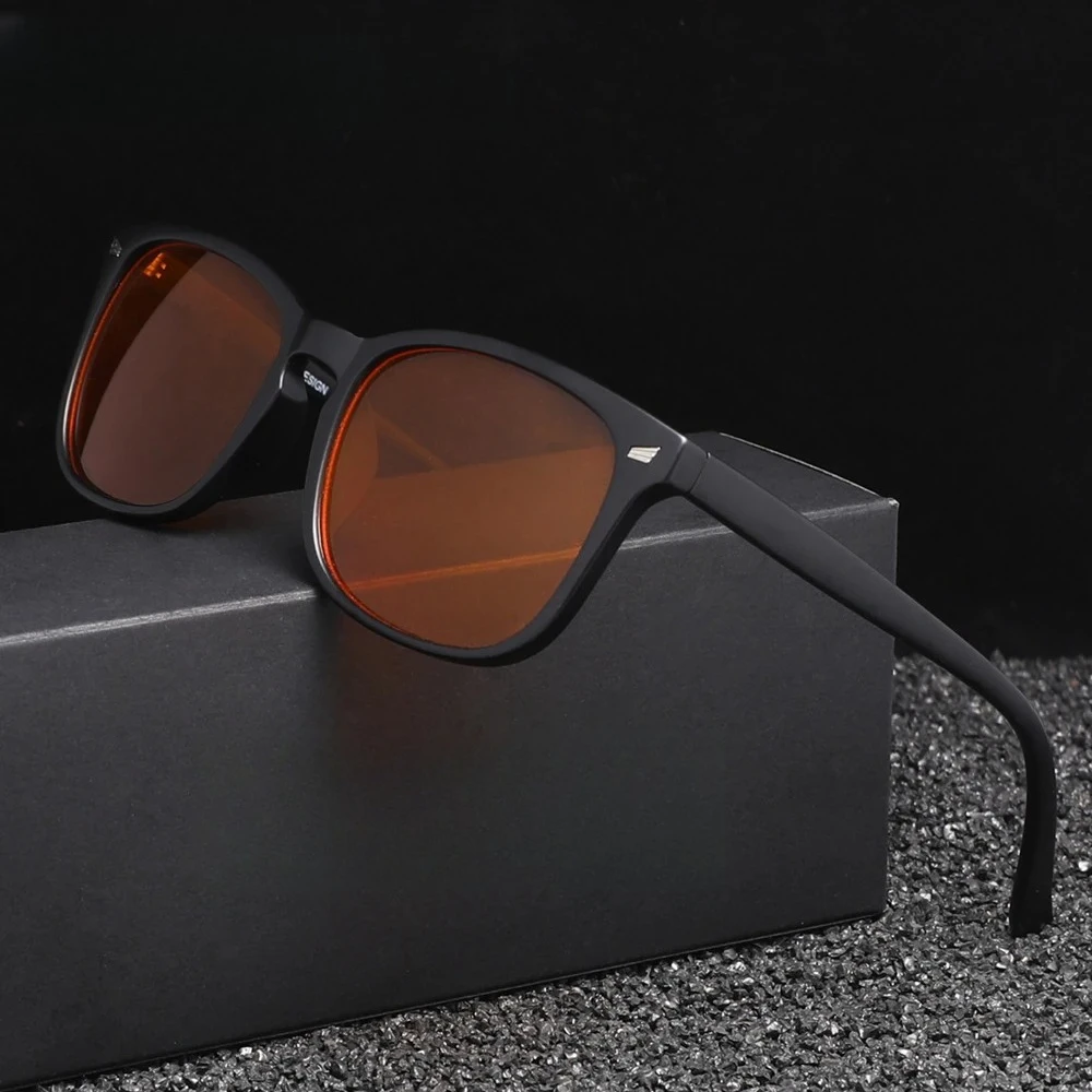 Classic Square Men's and Women's Fashionable Anti Blue Light Glasses Suitable for Daily Wear