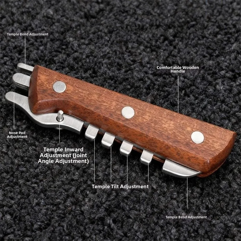 Hand Held Glasses Repair Tools Universal Fit Hand Tool Sets Frame Adjustment Multi-Functional Temple Device Nose Pad Replacement