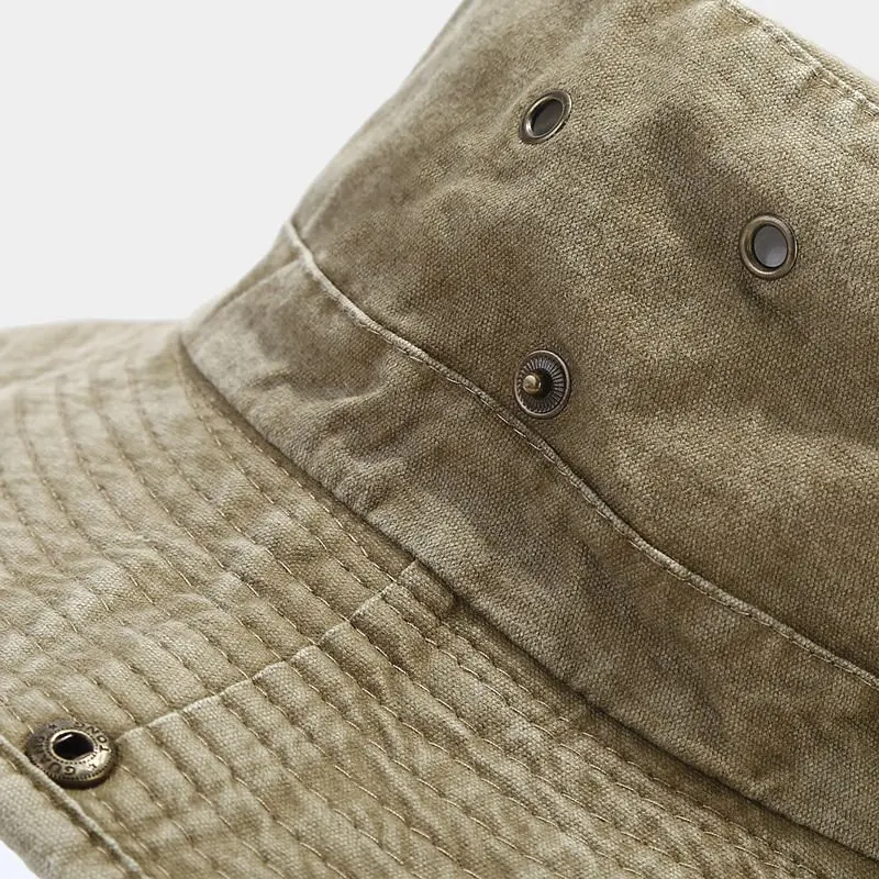 2023 Four Seasons Cotton Solid Bucket Hat Fisherman Hat Outdoor Travel Sun Cap for Men and Women 191