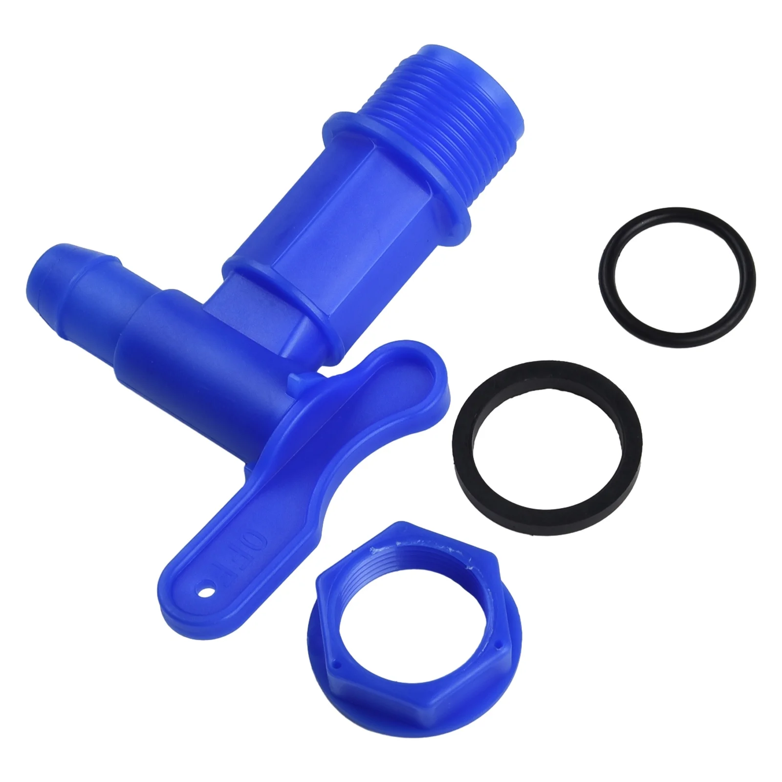 PLASTIC Faucet Home & Garden High Quality 25.4mm Thread Home Rain Brew IBC Water Butt Tap Adaptor Beer Hot Sale