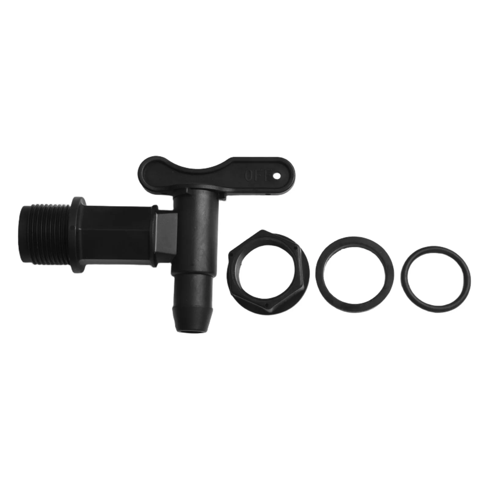 PLASTIC Faucet Home & Garden High Quality 25.4mm Thread Home Rain Brew IBC Water Butt Tap Adaptor Beer Hot Sale