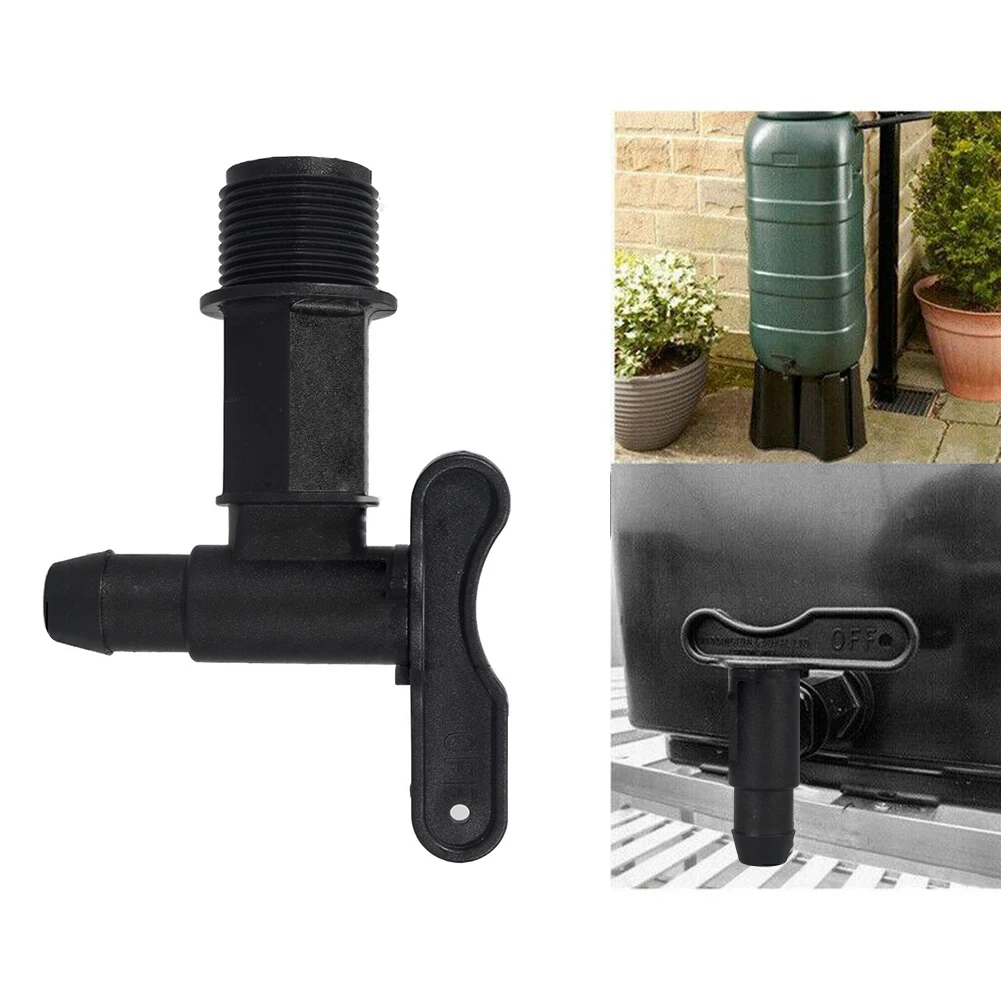 PLASTIC Faucet Home & Garden High Quality 25.4mm Thread Home Rain Brew IBC Water Butt Tap Adaptor Beer Hot Sale