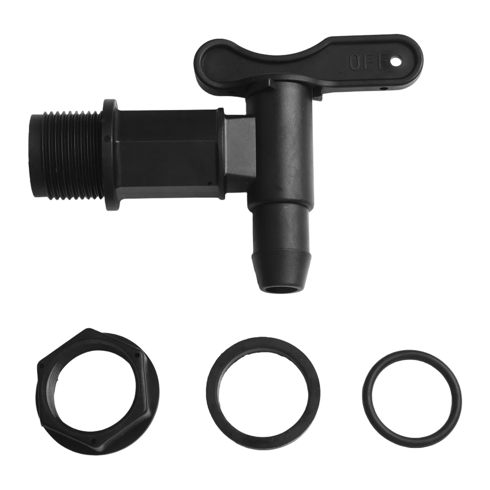 PLASTIC Faucet Home & Garden High Quality 25.4mm Thread Home Rain Brew IBC Water Butt Tap Adaptor Beer Hot Sale
