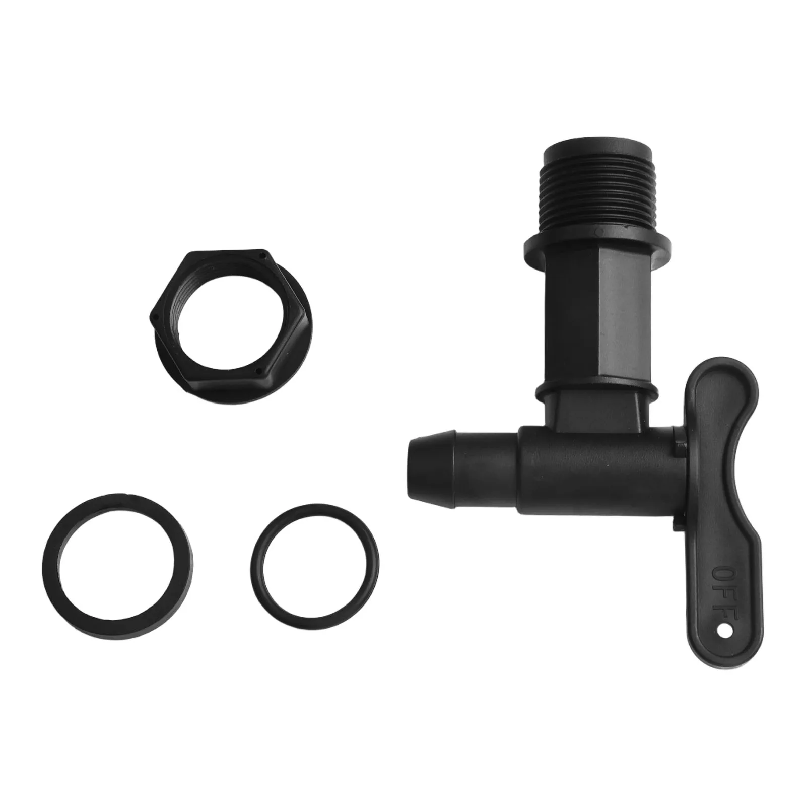 PLASTIC Faucet Home & Garden High Quality 25.4mm Thread Home Rain Brew IBC Water Butt Tap Adaptor Beer Hot Sale