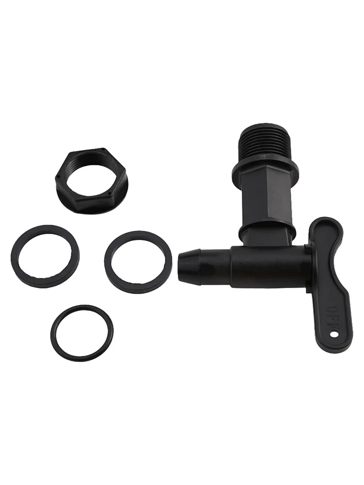 PLASTIC Faucet Home & Garden High Quality 25.4mm Thread Home Rain Brew IBC Water Butt Tap Adaptor Beer Hot Sale