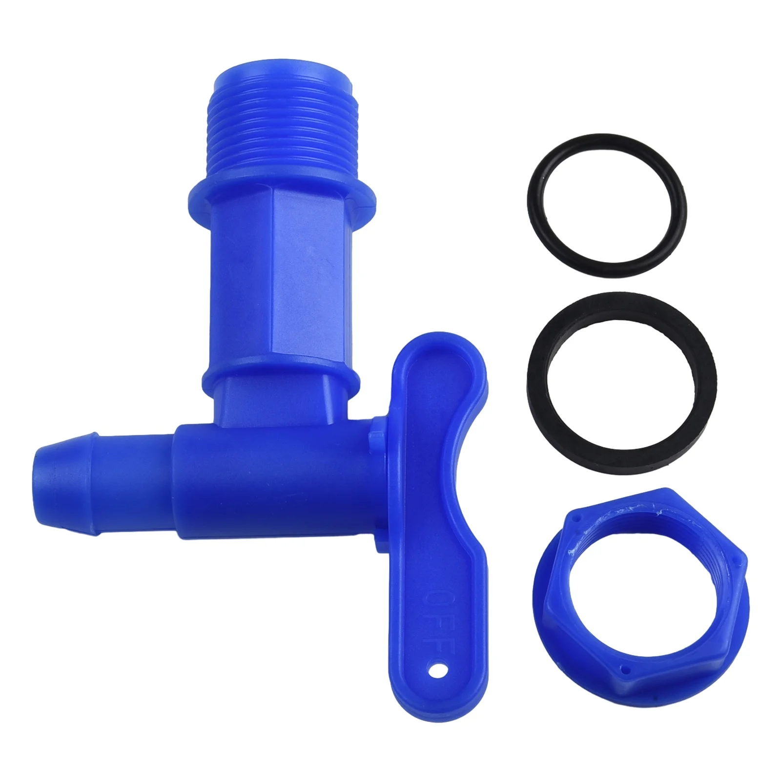 PLASTIC Faucet Home & Garden High Quality 25.4mm Thread Home Rain Brew IBC Water Butt Tap Adaptor Beer Hot Sale