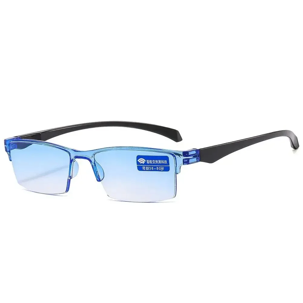 Smart Automatic Zoom Eyeglasses Anti-Blue Light Reading Glasses Men Women Optical Spectacle Computer Eyeglass