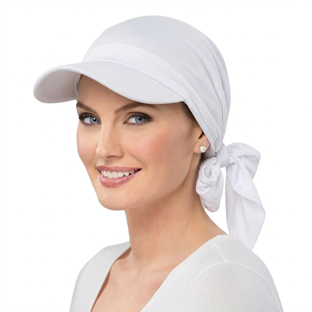 Women Classic Solid ColorTurban Hat Outdoor Brim Sunshade Hats Curved Hat Baseball Cap Sun Hats Headscarf Scarf Femme