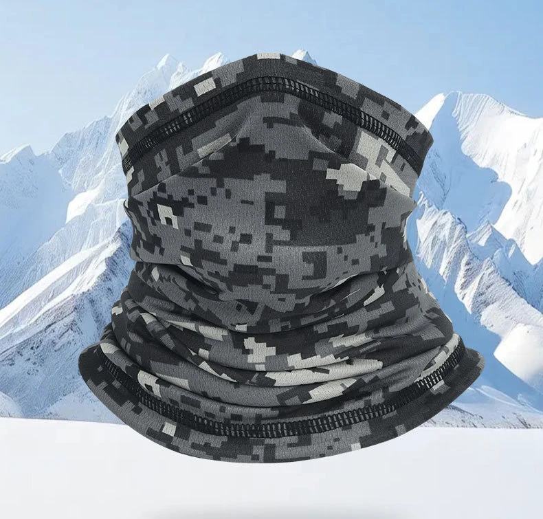 Cycling Neck Gaiter Spring Summer Men Women Camouflage Camping Sunscreen Scarf Outdoor Sports Elastic Breathable Travel Mask