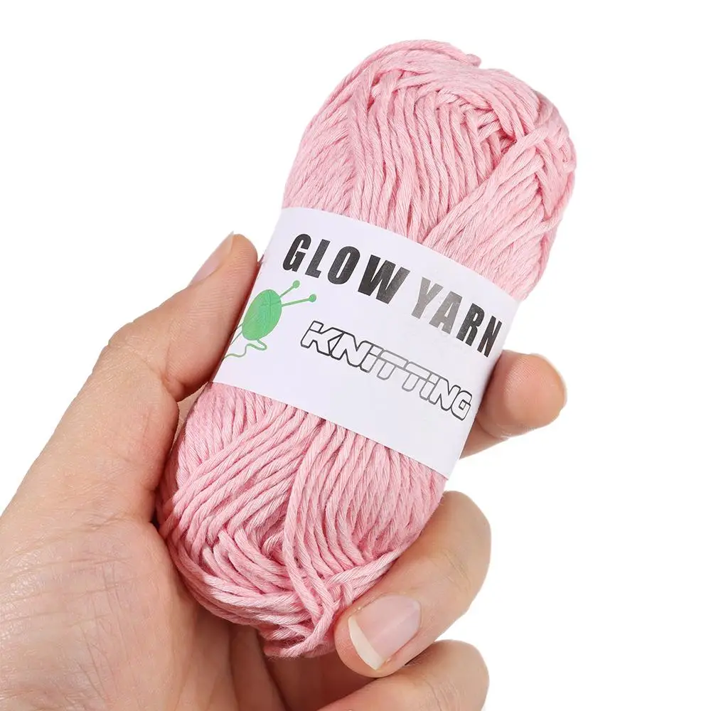 Novel Functional Yarn Glow in the Dark Polyester Luminous Chunky Yarn