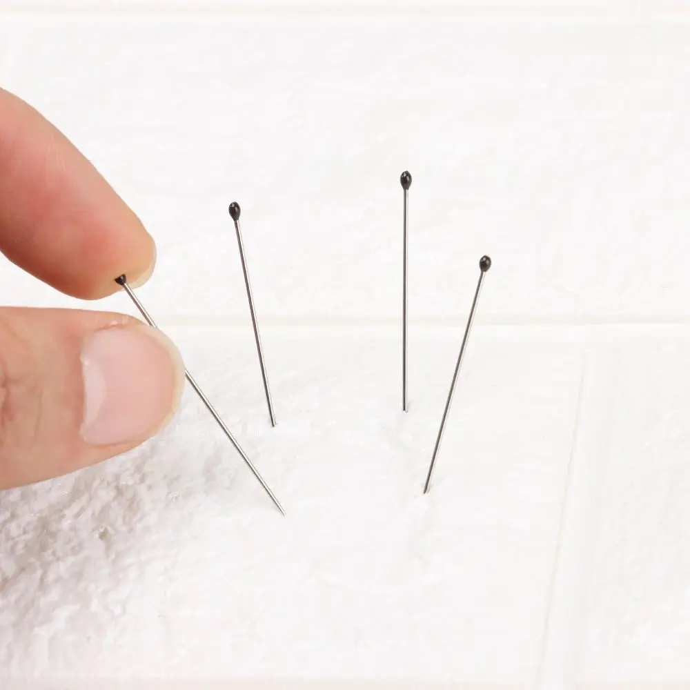 100Pcs Stainless Steel Specimen Needle Insect Pins With Plastic Box For School Lab Education Entomology Body Dissection